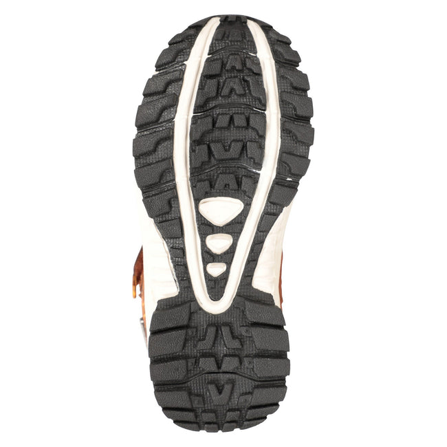 Brown - Pack Shot - Mountain Warehouse Childrens-Kids Drift Waterproof Walking Boots