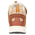 Brown - Back - Mountain Warehouse Childrens-Kids Drift Waterproof Walking Boots