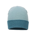 Blue - Back - Mountain Warehouse Womens-Ladies Contrast Winter Accessories Set