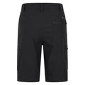 Black - Pack Shot - Mountain Warehouse Mens Trek Convertible Pants