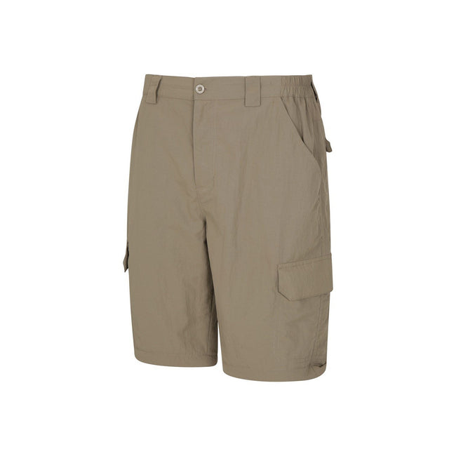 Beige - Lifestyle - Mountain Warehouse Mens Trek Convertible Pants