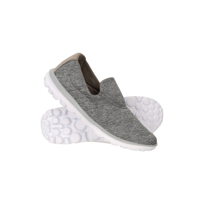 Gray - Front - Mountain Warehouse Womens-Ladies Lighthouse Sneakers
