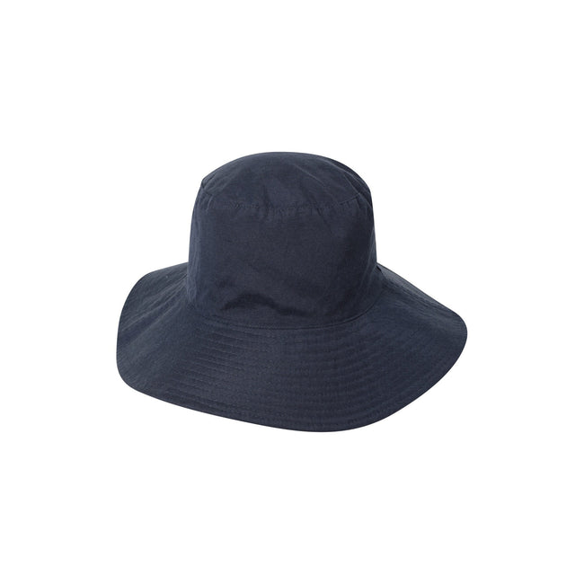Navy - Side - Mountain Warehouse Womens-Ladies Reversible Hat