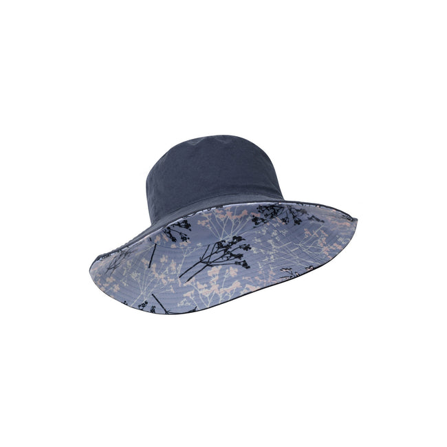 Navy - Front - Mountain Warehouse Womens-Ladies Reversible Hat