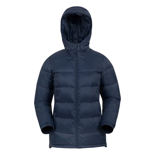 Navy - Front - Mountain Warehouse Womens-Ladies Aoraki Down Jacket