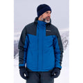 Blue - Front - Mountain Warehouse Mens Dusk III Ski Jacket