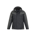 Black-Gray - Pack Shot - Mountain Warehouse Mens Dusk III Ski Jacket