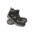 Black - Close up - Mountain Warehouse Mens Mcleod Wide Walking Boots