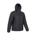 Jet Black - Lifestyle - Mountain Warehouse Mens Henry II Extreme Down Filled Padded Jacket