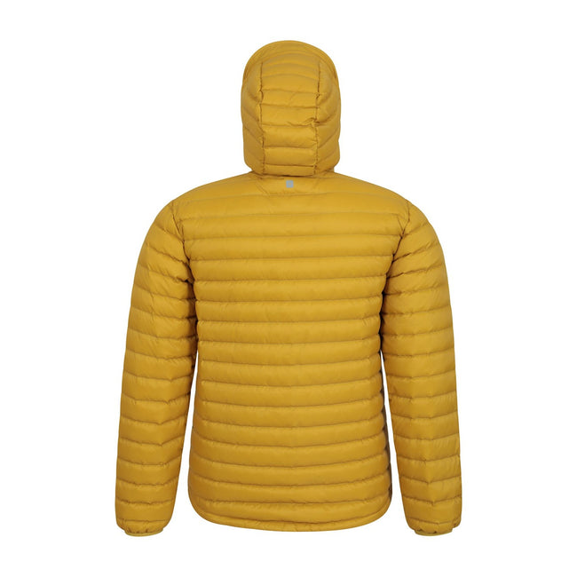 Soft Yellow - Back - Mountain Warehouse Mens Henry II Extreme Down Filled Padded Jacket