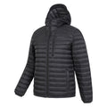 Black - Lifestyle - Mountain Warehouse Mens Henry II Extreme Down Filled Padded Jacket