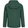 Dark Green - Back - Mountain Warehouse Childrens-Kids Exodus Water Resistant Soft Shell Jacket