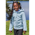 Stone - Front - Mountain Warehouse Childrens-Kids Exodus Water Resistant Soft Shell Jacket