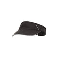 Black - Side - Mountain Warehouse Mens Abel Performance Running Visor