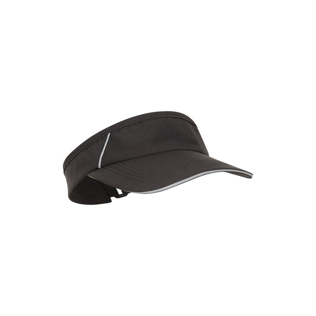 Black - Lifestyle - Mountain Warehouse Mens Abel Performance Running Visor
