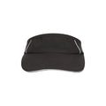 Black - Front - Mountain Warehouse Mens Abel Performance Running Visor