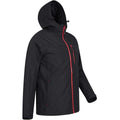 Black - Side - Mountain Warehouse Mens Brisk Extreme Waterproof Jacket