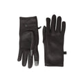 Black - Side - Mountain Warehouse Mens Wind Resistant Fleece Lined Winter Gloves