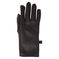 Black - Front - Mountain Warehouse Mens Wind Resistant Fleece Lined Winter Gloves