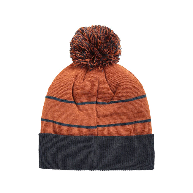 Brown - Back - Animal Briggs Recycled Beanie