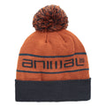 Brown - Front - Animal Briggs Recycled Beanie