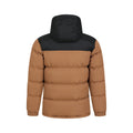 Orange-Black - Back - Mountain Warehouse Mens Snow Padded Jacket