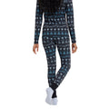 Teal - Back - Mountain Warehouse Womens-Ladies Patterned Thermal Base Layers