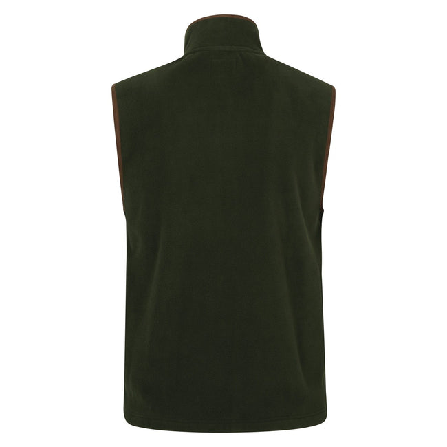 Green - Back - Mountain Warehouse Mens Rove Fleece Vest