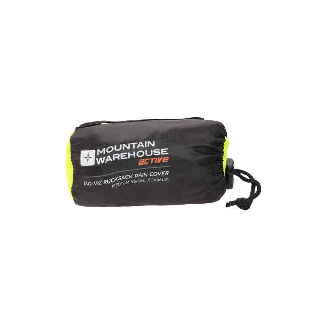 Yellow - Side - Mountain Warehouse Iso-Viz 55L Bag Raincover