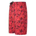 Red - Lifestyle - Mountain Warehouse Mens Printed Swim Shorts