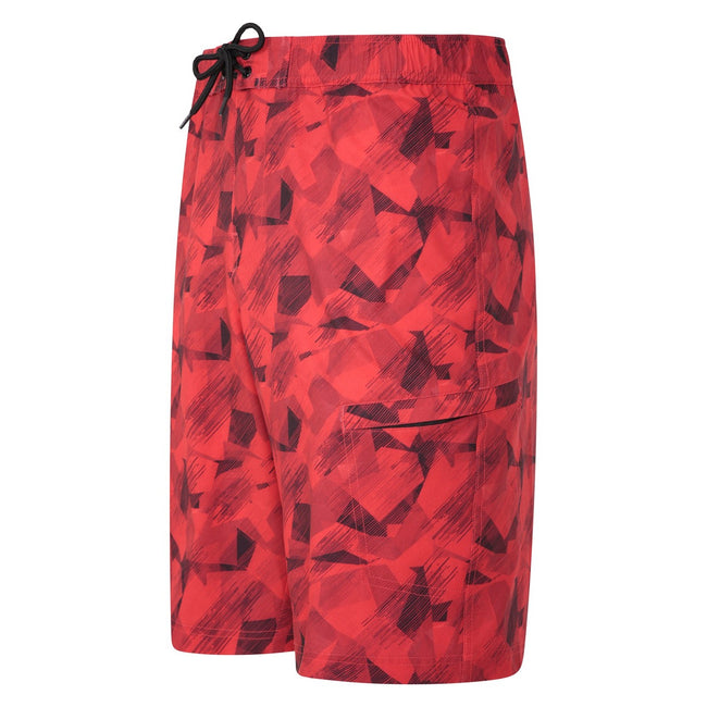 Red - Lifestyle - Mountain Warehouse Mens Printed Swim Shorts