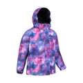 Purple - Side - Mountain Warehouse Childrens-Kids Snowdrop Ski Jacket