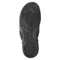 Black - Lifestyle - Mountain Warehouse Mens Leather Flip Flops