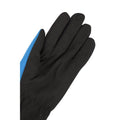 Black-Blue - Side - Mountain Warehouse Mens Winter Cycling Gloves
