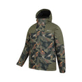 Dark Khaki - Lifestyle - Mountain Warehouse Mens Shadow II Printed Ski Jacket