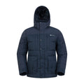 Navy - Front - Mountain Warehouse Mens Shock Padded Jacket