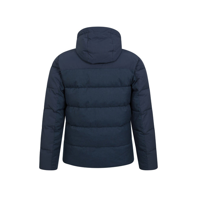 Navy - Back - Mountain Warehouse Mens Shock Padded Jacket