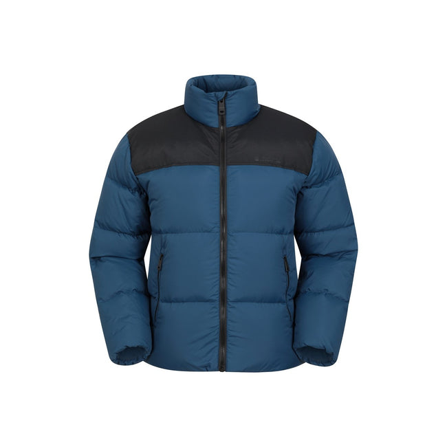 Petrol - Front - Mountain Warehouse Mens Voltage Extreme Down Jacket
