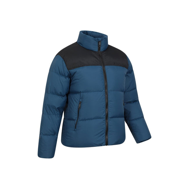 Petrol - Side - Mountain Warehouse Mens Voltage Extreme Down Jacket