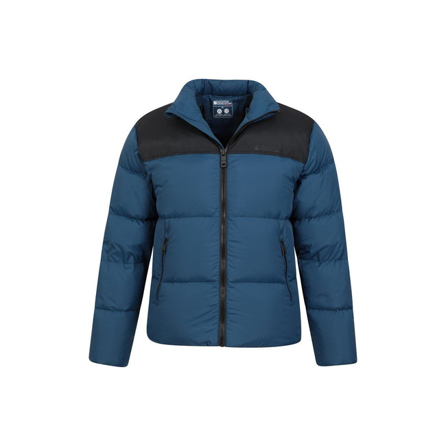 Petrol - Pack Shot - Mountain Warehouse Mens Voltage Extreme Down Jacket