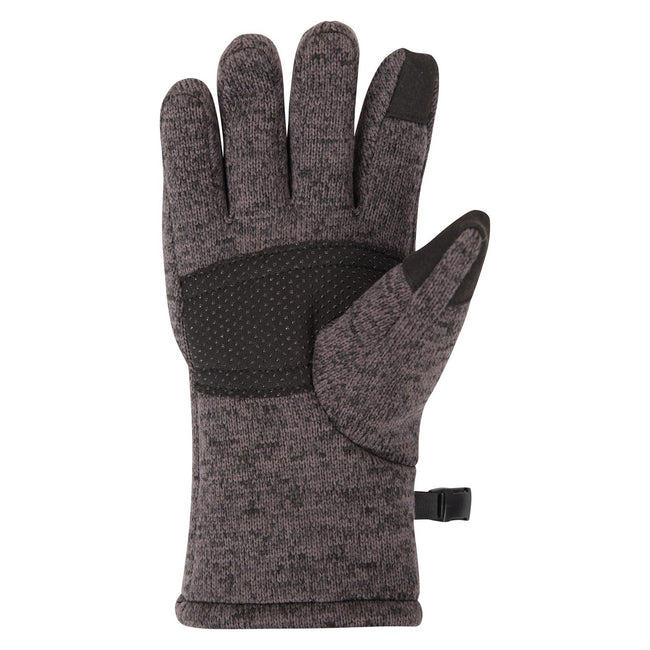 Gray - Back - Mountain Warehouse Childrens-Kids Extreme Windproof Waterproof Gloves