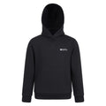 Black - Front - Mountain Warehouse Childrens-Kids Overhead Hoodie