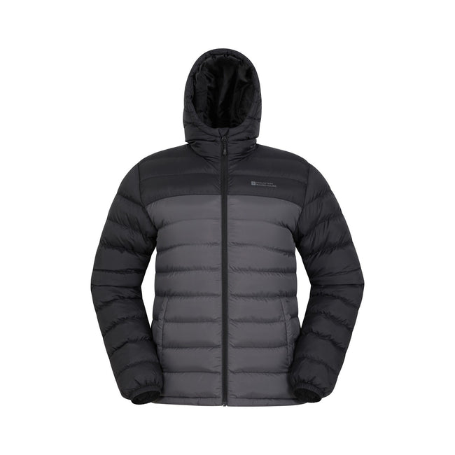 Gray - Front - Mountain Warehouse Mens Seasons II Padded Jacket