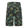 Green - Back - Mountain Warehouse Childrens-Kids Leaf Cargo Shorts