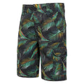 Green - Lifestyle - Mountain Warehouse Childrens-Kids Leaf Cargo Shorts