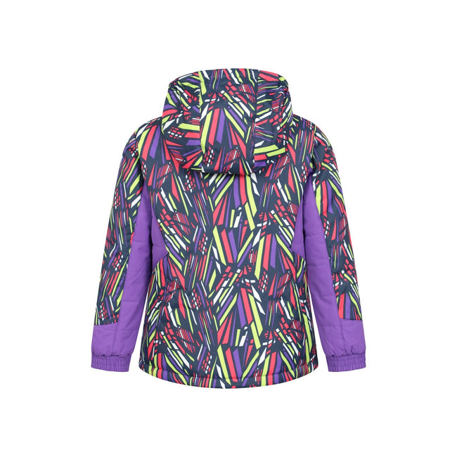 Multicolored - Back - Mountain Warehouse Childrens-Kids Vortex Printed Ski Jacket