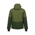Khaki Green - Back - Mountain Warehouse Mens Interstellar Colour Block Waterproof Ski Jacket