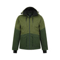 Khaki Green - Pack Shot - Mountain Warehouse Mens Interstellar Colour Block Waterproof Ski Jacket