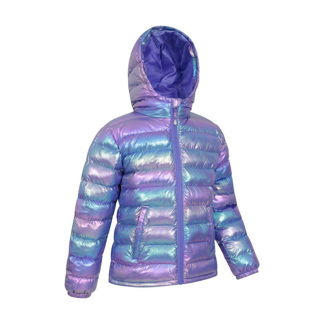 Blue - Pack Shot - Mountain Warehouse Childrens-Kids Seasons II Padded Jacket