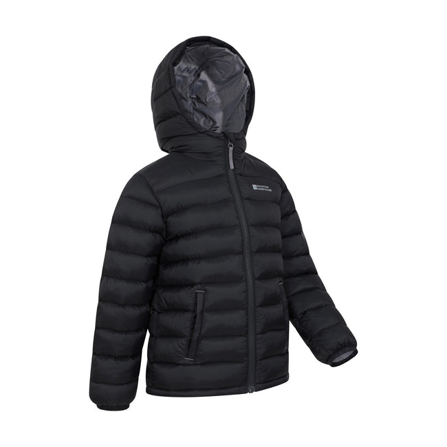 Blue - Front - Mountain Warehouse Childrens-Kids Seasons II Padded Jacket
